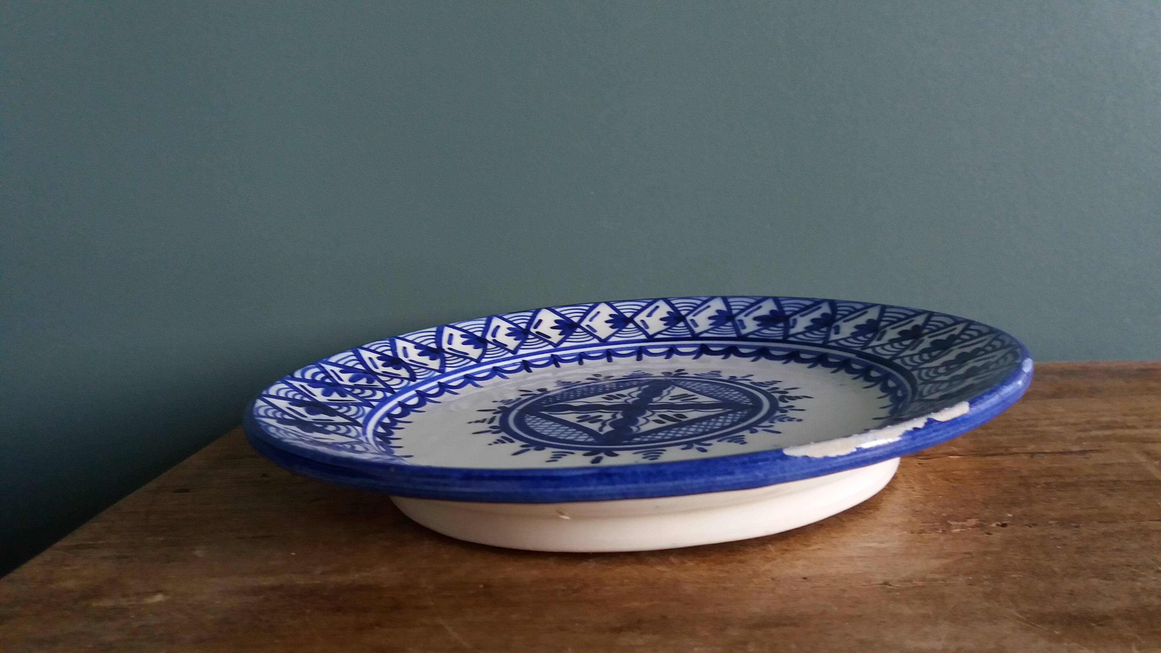 Hand-painted decorative wall plate Spain