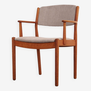Chaise en chêne, design danois, années 1960, designer : Poul M Volther, fabrication : FDB