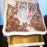 Louis XV-style bedside table