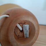 Solid walnut ball lamp