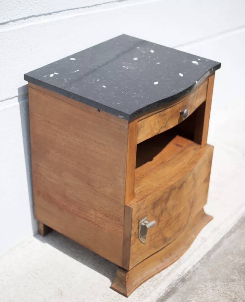 Art Deco bedside table