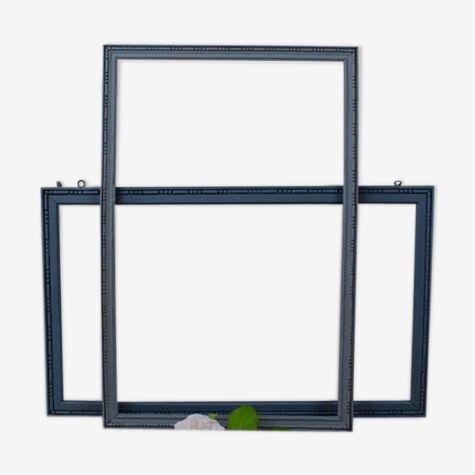 Set of two antique wall frames