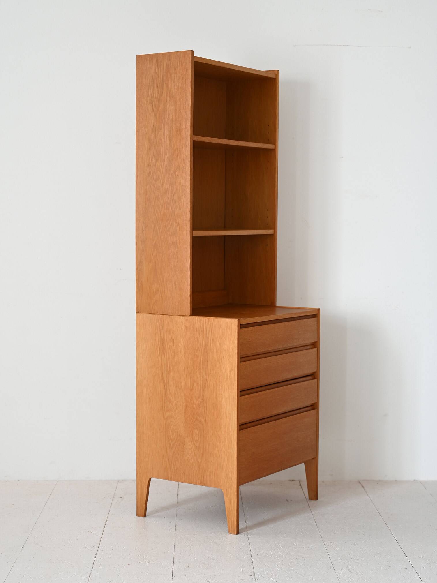 Scandinavian bookcase cabinet