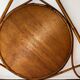 Vintage bamboo and rattan mirror – 1950s