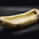 Faux Wood Platter by Grandjean Jourdan Vallauris