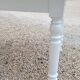 Rustic farmhouse bistro table in oak with Louis Philippe legs - 2m