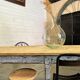 Table d’atelier patinée