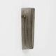 Pair of Murano Glass Wall Sconces Smoke Glass and Brass, Italy