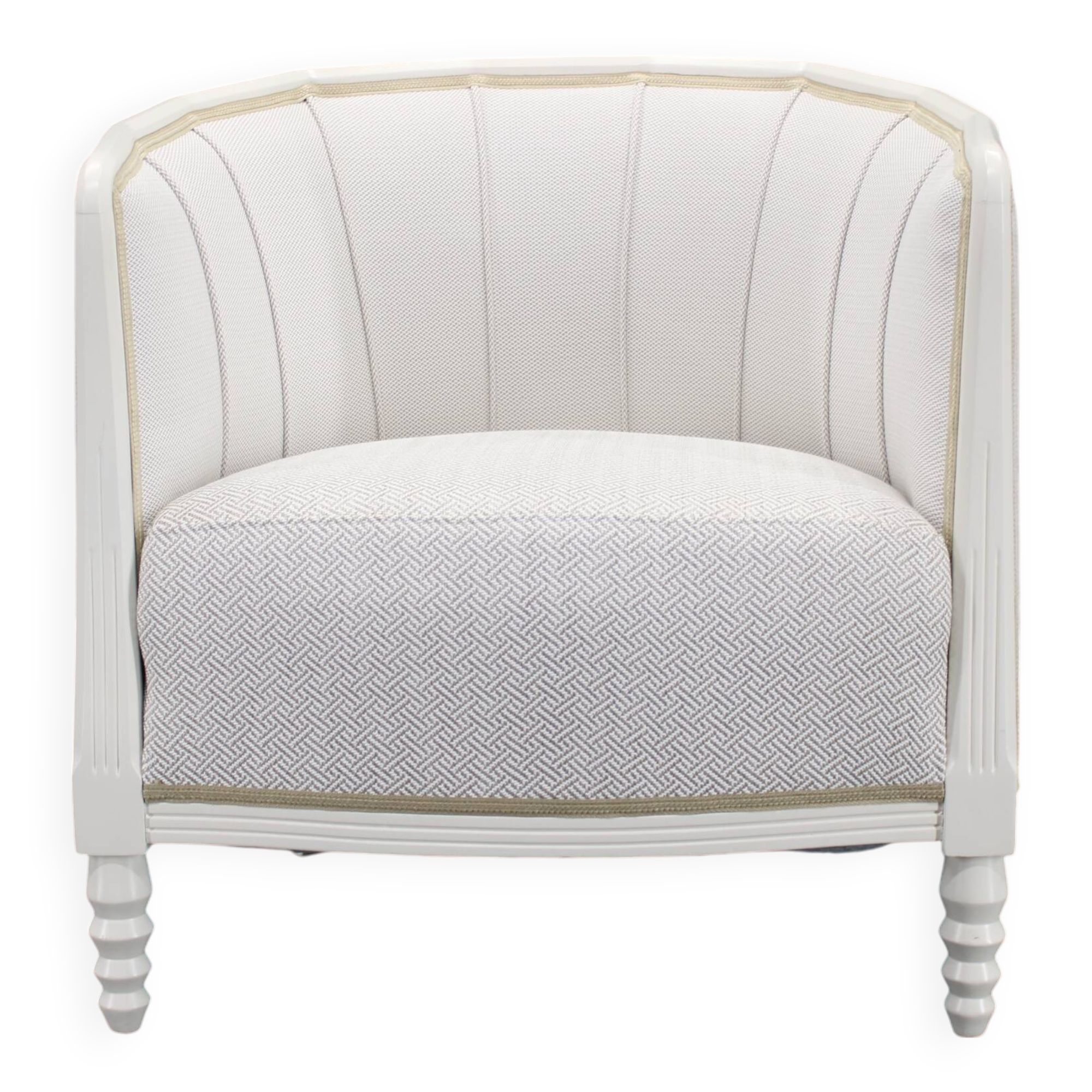 Fauteuil de style sécession viennois restauré des années 1930