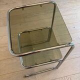 Glass end table