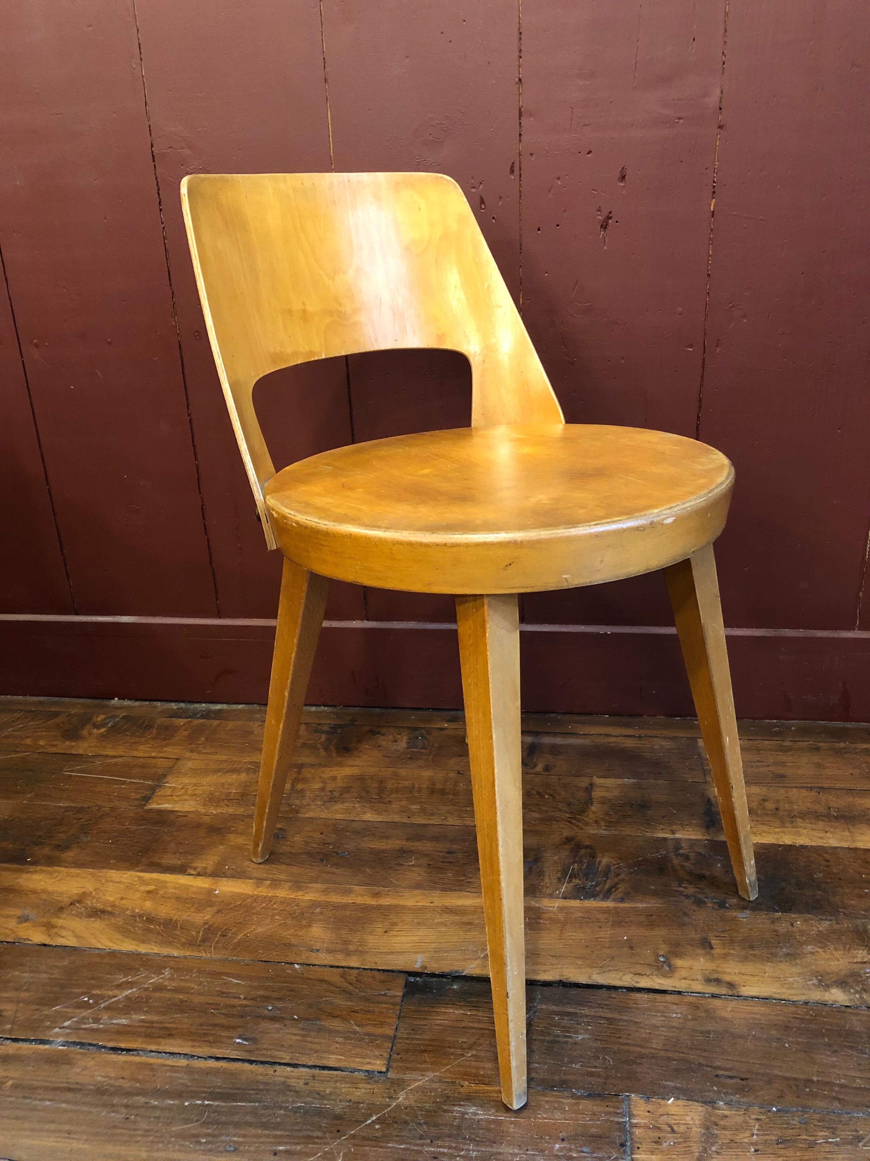 Baumann clear beech Chair