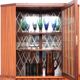 Danish rosewood corner display cabinet, 1960s
