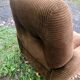 Vintage corduroy armchair