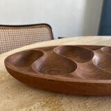 Brutalist wooden dish