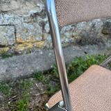 Paire de chaises pliantes Souvignet vintage des années 70