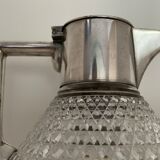 Carafe ancienne en cristal ciselé Kirby Beard