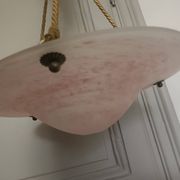 Art Deco glass paste chandelier