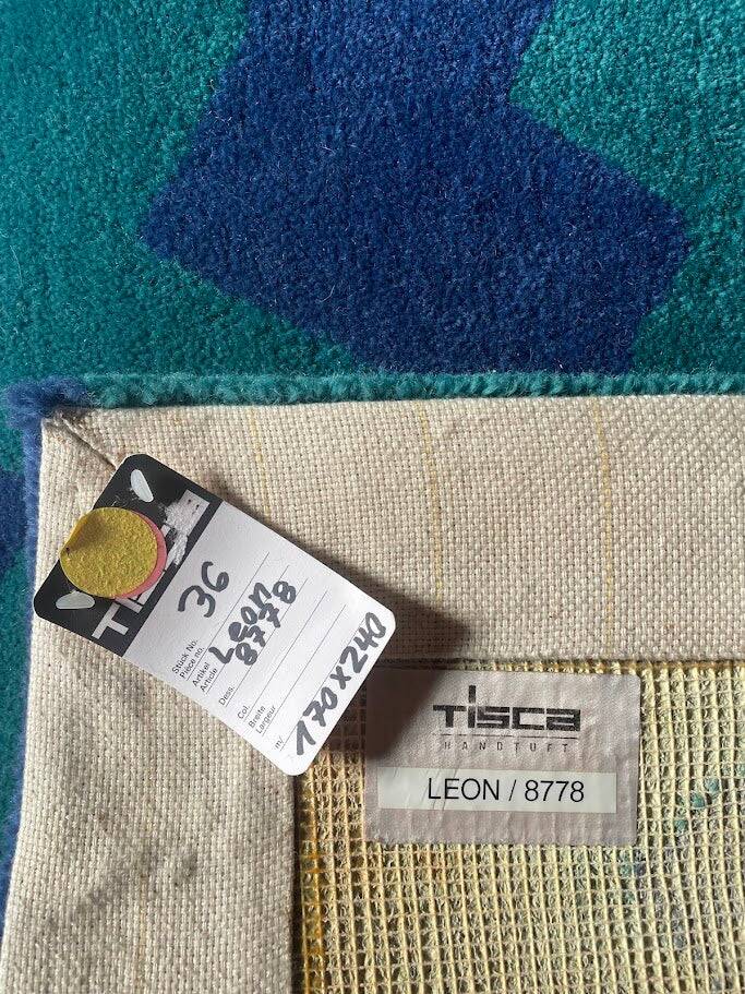 TISCA rug "LEON" in hand-tufted wool – Design by Ulrike Sarvari, France 1990s
