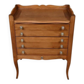 Argentier Petite Commode en Noyer Massif – 1940