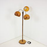 Lampadaire en bois des années 1960, Tchécoslovaquie