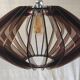 Suspension design en plexiglass fumé style scandinave