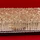 LARGE APPLIQUE OR CEILING LIGHT IN INDUSTRIAL VINTAGE HOLOPHANE GLASS