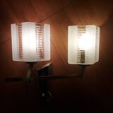Glass wall lamp 50'S Lunel