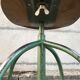 Former green metal workshop chair