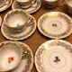 8 coffee cups in 60s floral porcelain