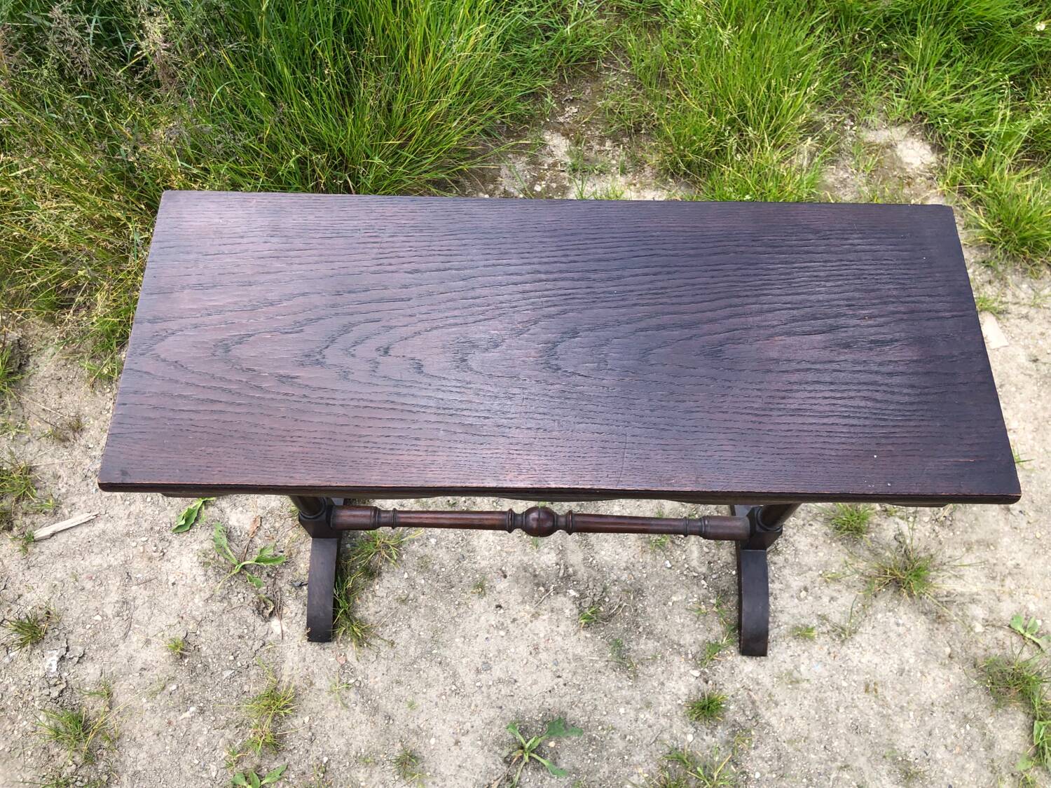 Small wooden console