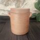 Set of 2 old pots in glazed stoneware