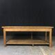 Old oak workshop table