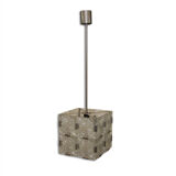 Suspension cube cut glass of kamenický senov, 1970