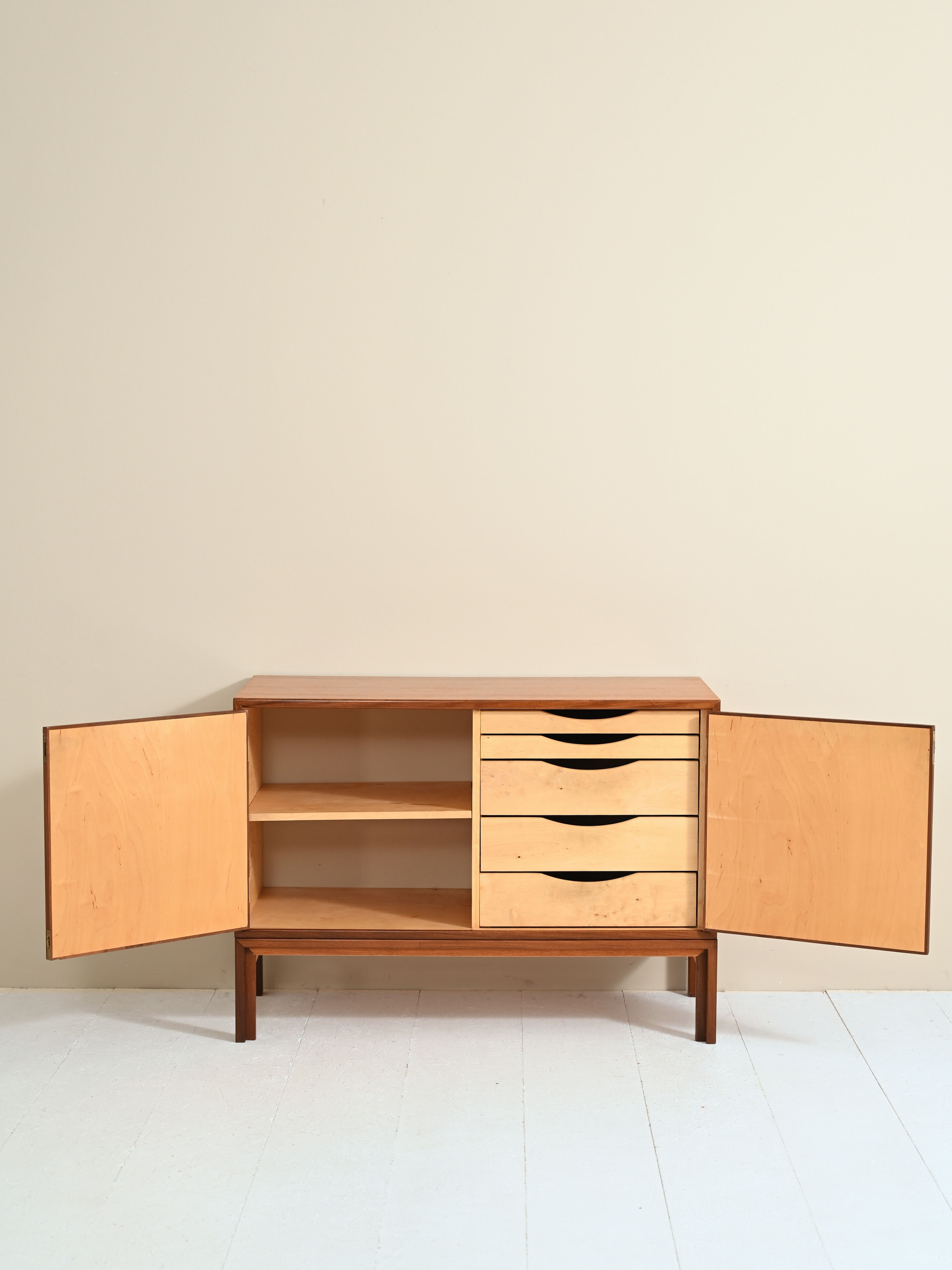 Scandinavian vintage teak sideboard