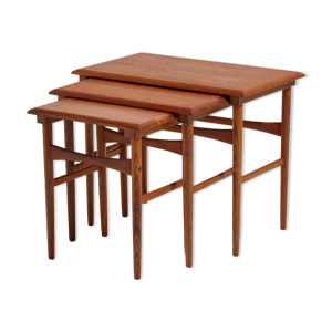 tables gigognes en teck