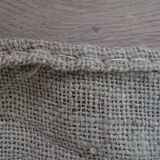 Burlap bag, train décor for the company ZPC