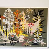 Wall tapestry canvas 70s