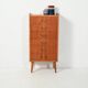Small Scandinavian teak chest of drawers from the 1950s
