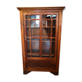 Art deco parisian glass cabinet