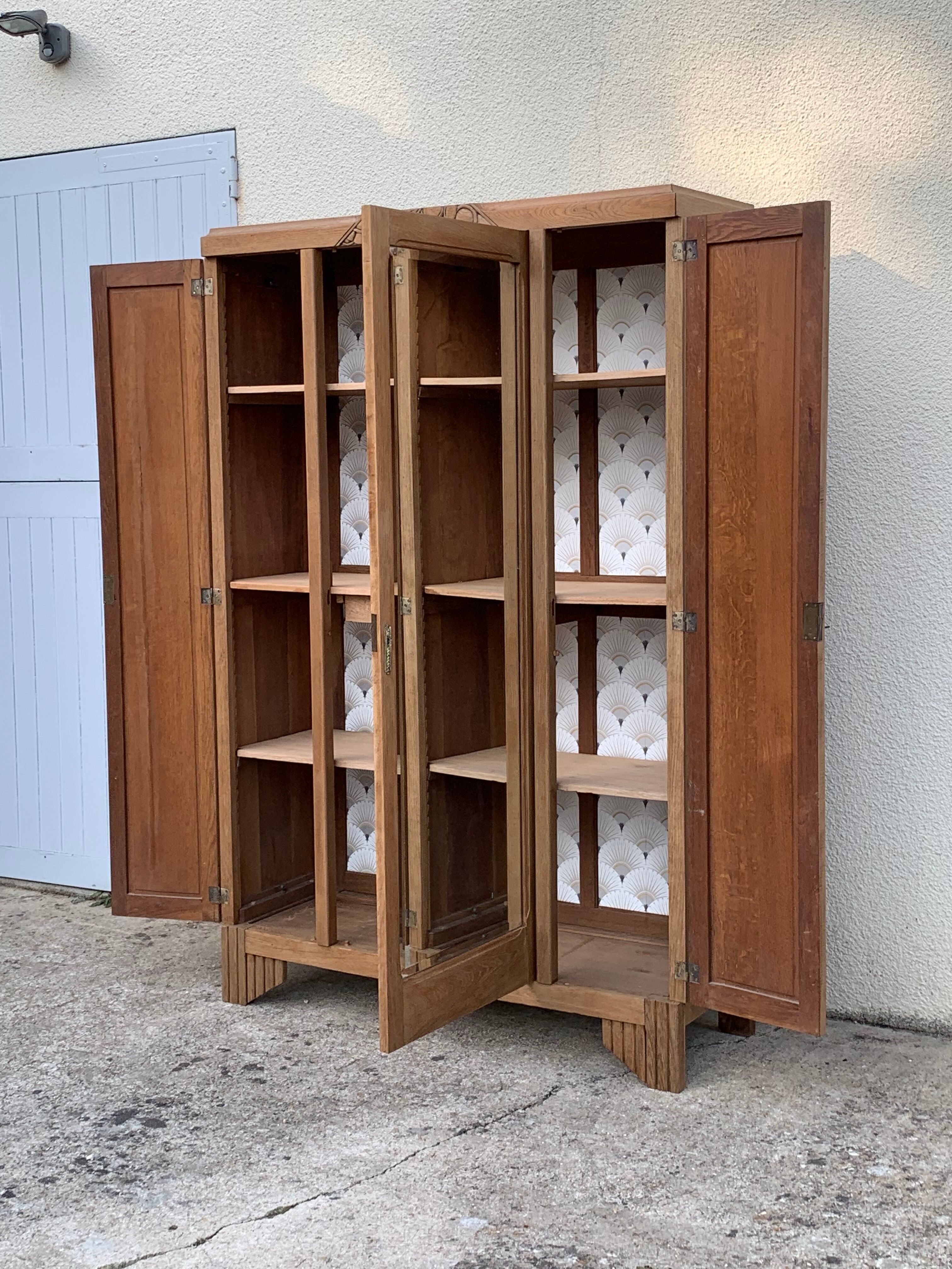 Parisian cabinet wood raw 1930