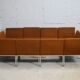 Ensemble de 10 chauffeuses de Louis Baillon, édition Planforms formant canapé modulable, circa 1950