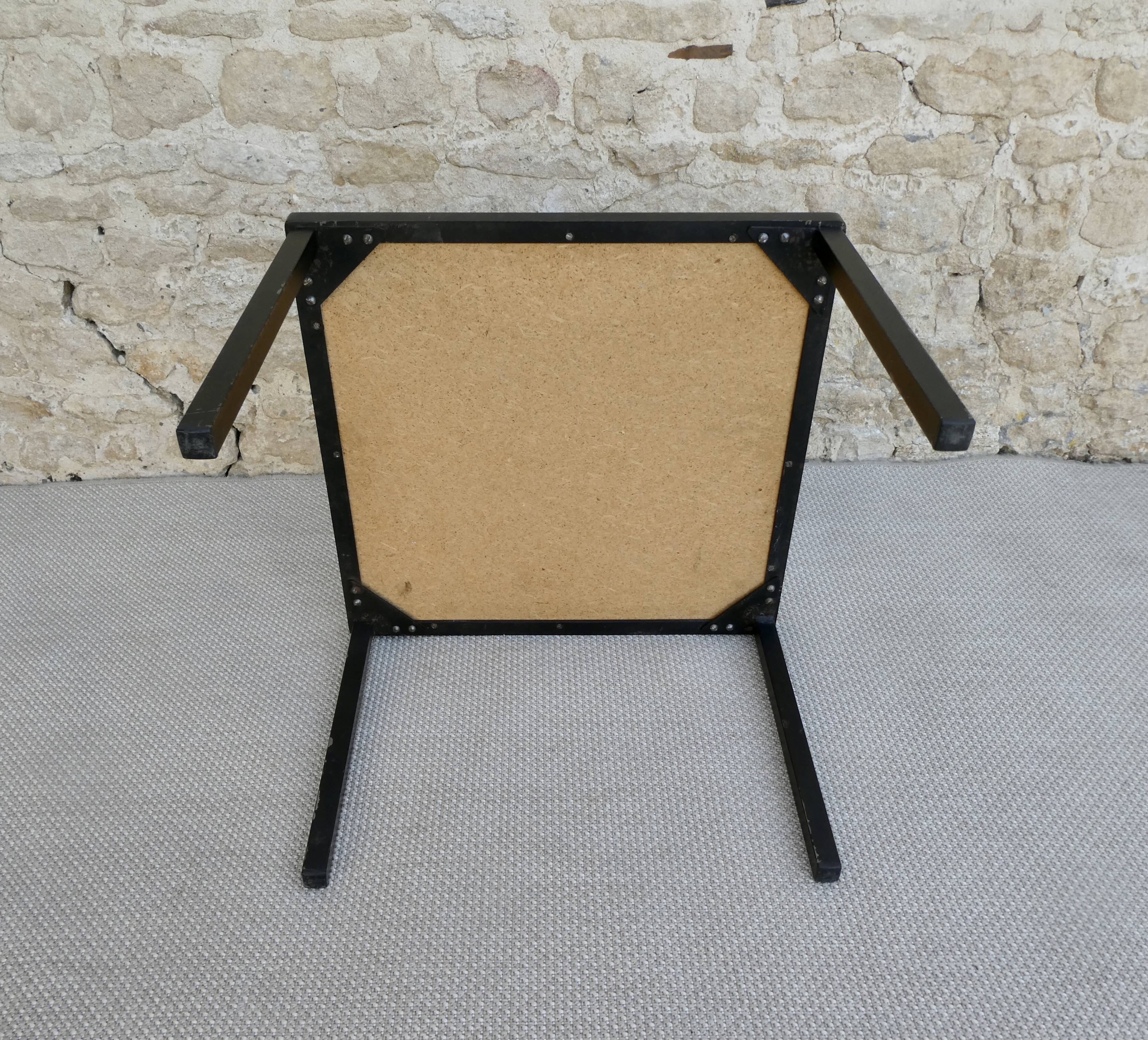 Coffee table, piece of ceramic sofa by Gregorieff for Roche Bobois, 60s