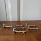 Set of 6 silver-plated cat knife rests