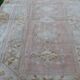 Vintage Turkish Oushak rug 193x266 cm