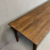 Farmhouse table "Dark Brown", spindle legs XXL 300 X 90 cm