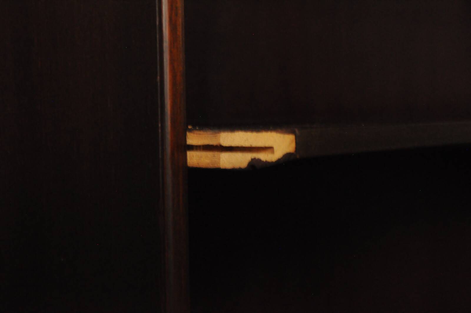 A majestic Danish walnut bookcase