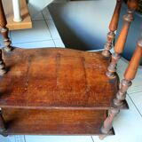 Wheels wood end bookcase