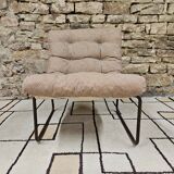 Vintage tubular armchair 1970s