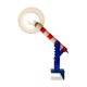 Lampe de table postmodern Memphis « Haba » par Habermaaß 1980s