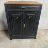 Black Parisian oak sideboard